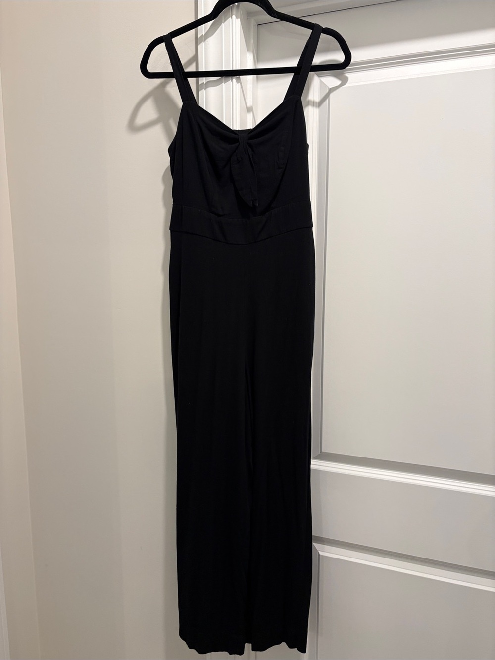 torrid Black Jumpsuit with faux Front Tie